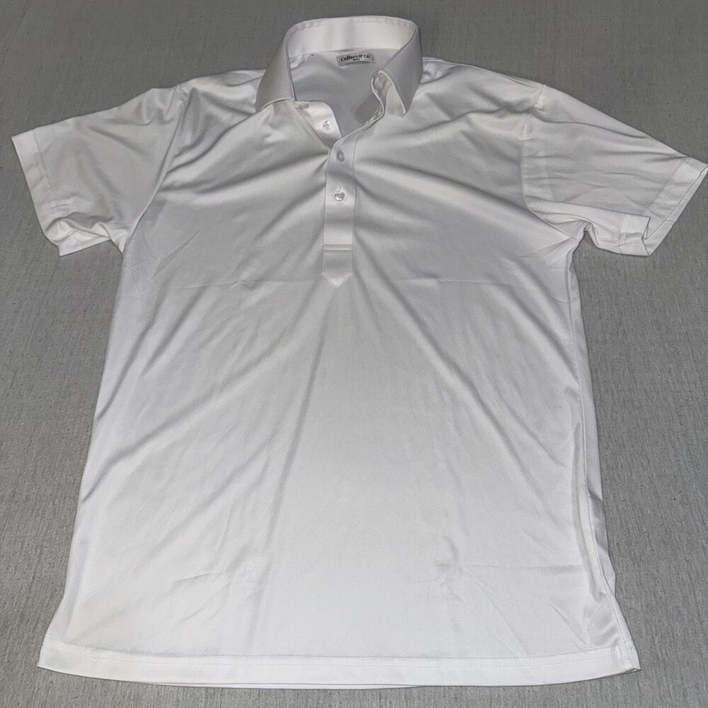 Collars and Co Golf Polo White - Size Small Preppy New Without Tags (read)